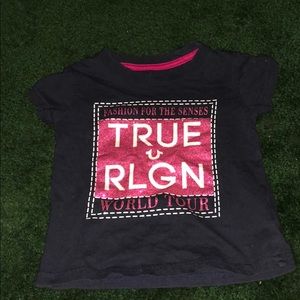 True religion t shirt girls 2t